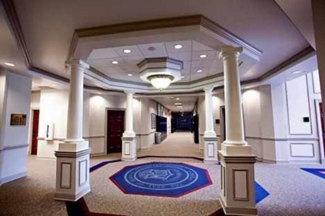 Entryway of Dunavant Upper School